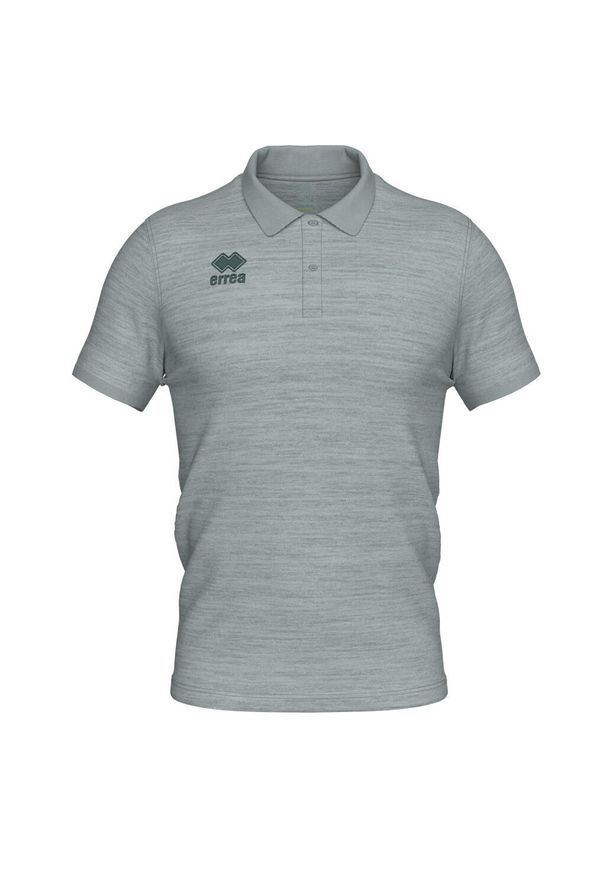 ERREA - Polo Errea Evo. Typ kołnierza: polo. Kolor: szary. Styl: sportowy