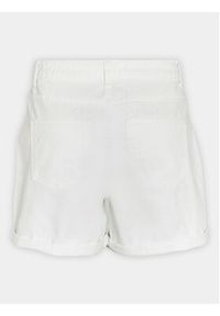 Noisy may - Noisy May Szorty jeansowe Smiley 27029288 Biały Relaxed Fit. Kolor: biały. Materiał: bawełna #7