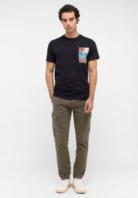 Męski T-Shirt Mustang Style Austin Jet Black 1016270 4188 #4