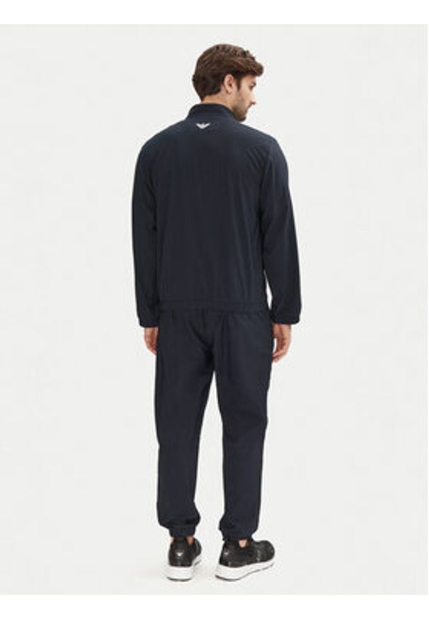 EA7 Emporio Armani Dres 7M000170 AF13411 UB102 Granatowy Regular Fit. Kolor: niebieski. Materiał: syntetyk