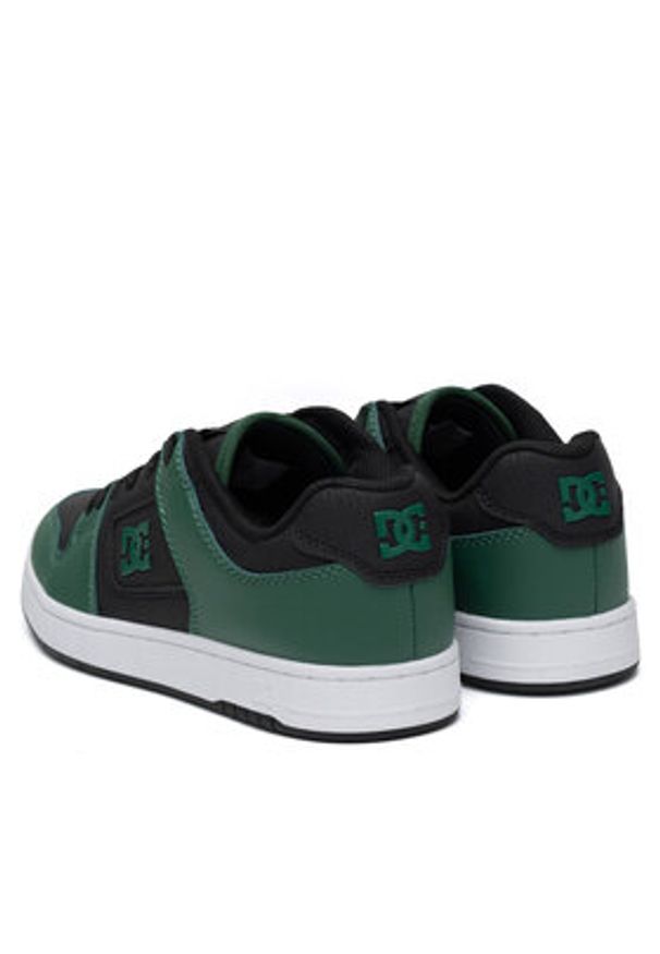 DC Sneakersy MANTECA 4 ADYS100765-BFS Zielony. Kolor: zielony. Materiał: skóra