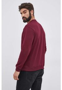 GAP Bluza męska kolor fioletowy z aplikacją. Okazja: na co dzień. Kolor: fioletowy. Wzór: aplikacja. Styl: casual #2