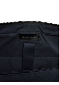 TOMMY HILFIGER - Tommy Hilfiger Torba na laptopa Th Foundation Computer Bag AM0AM13198 Granatowy. Kolor: niebieski. Materiał: skóra #5