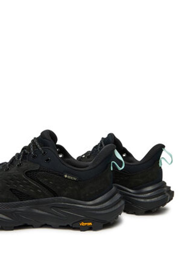 HOKA - Hoka Trekkingi Anacapa 2 Low GTX GORE-TEX 1142830 Czarny. Kolor: czarny. Materiał: materiał