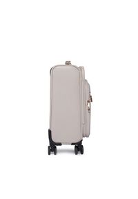 Guess Walizka kabinowa Norom Travel TWSN90 91983 Beżowy. Kolor: beżowy. Materiał: skóra #5