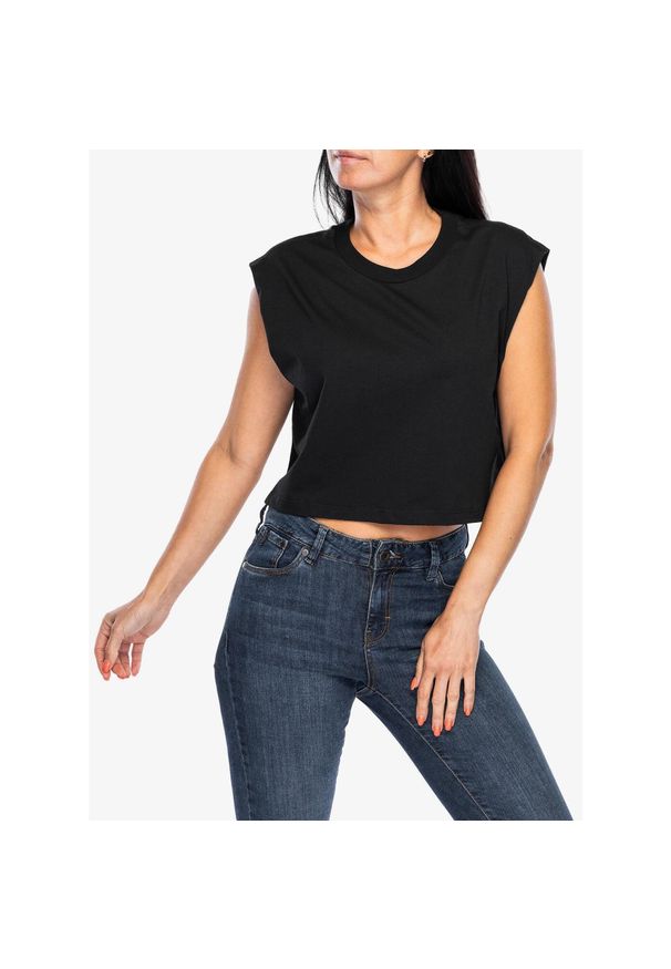 Ciele Athletics - Top damski Ciele W-Ort Ank Cropped. Kolor: czarny