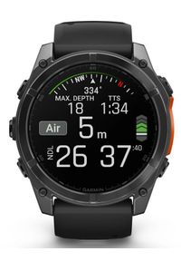 GARMIN - Garmin Fenix 8 AMOLED 51mm Slate Gray. Rodzaj zegarka: smartwatch. Styl: sportowy, militarny #7