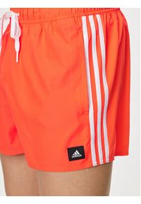Adidas - adidas Szorty sportowe 3-Stripes CLX IS2053 Pomarańczowy Regular Fit. Kolor: pomarańczowy. Materiał: syntetyk. Styl: sportowy #4