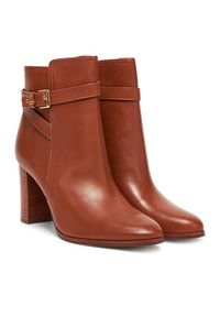 Lauren Ralph Lauren - LAUREN RALPH LAUREN Botki 802974475001 Brązowy. Kolor: brązowy. Materiał: skóra #6
