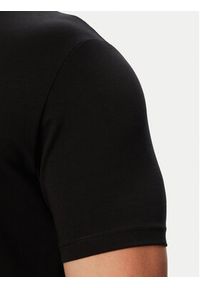 Karl Lagerfeld - KARL LAGERFELD T-Shirt 755041 563221 Czarny Regular Fit. Typ kołnierza: dekolt w karo. Kolor: czarny. Materiał: bawełna #2