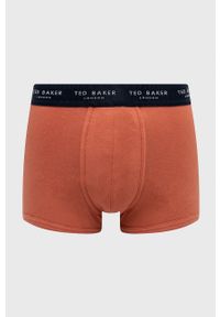 Ted Baker bokserki (3-pack) kolor pomarańczowy. Kolor: pomarańczowy #3