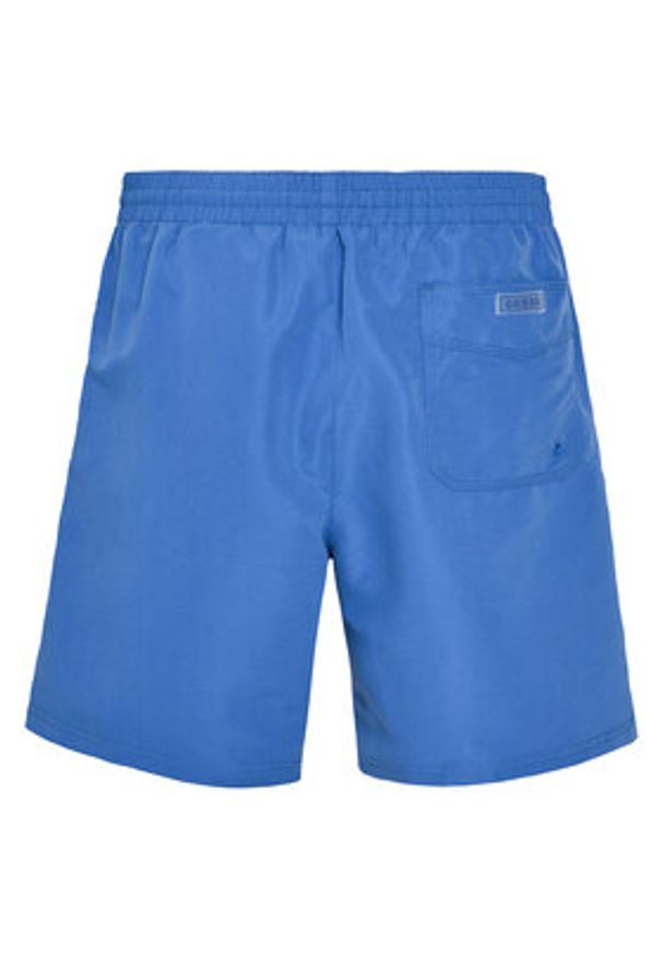 Guess Szorty kąpielowe F4GT01 WG282 Niebieski Regular Fit. Kolor: niebieski. Materiał: syntetyk