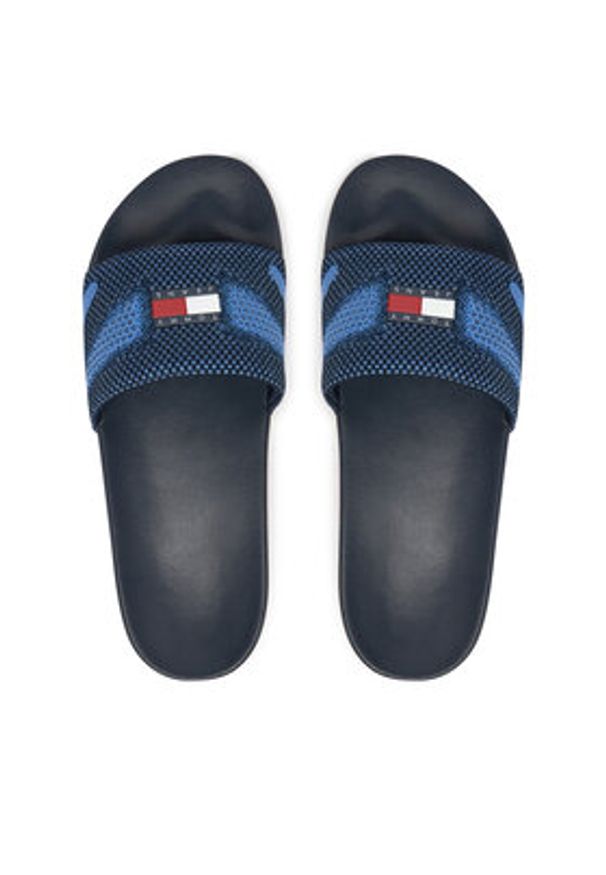 Tommy Jeans Klapki Tjm Summer Sandal 26 EM0EM01697 Granatowy. Kolor: niebieski. Materiał: syntetyk
