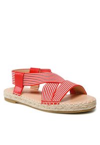 Jenny Fairy Espadryle WSS990-91 Czerwony. Kolor: czerwony. Materiał: materiał #7