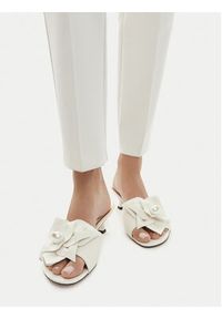 Gino Rossi - GINO ROSSI Klapki CEO-ROSE-LT2220-1 Biały. Kolor: biały. Materiał: skóra #4