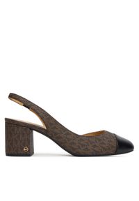 MICHAEL Michael Kors Czółenka Perla Flex 40T5PLMP2B Brązowy. Kolor: brązowy. Materiał: skóra #1