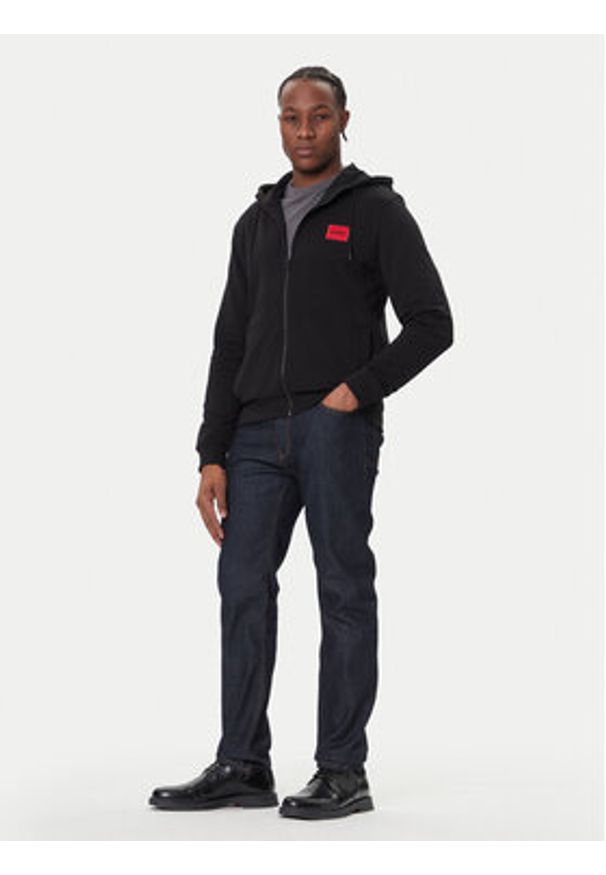 Hugo Bluza Daple212 50447972 Czarny Regular Fit. Kolor: czarny. Materiał: bawełna