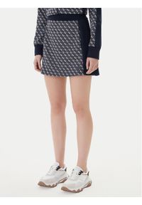 Guess Spódnica mini V6RD04 K2042 Granatowy Regular Fit. Kolor: niebieski. Materiał: syntetyk #1