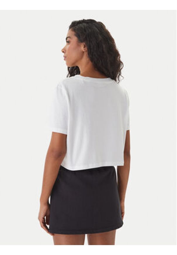 Guess T-Shirt V6GI17 K2984 Biały Regular Fit. Kolor: biały. Materiał: bawełna