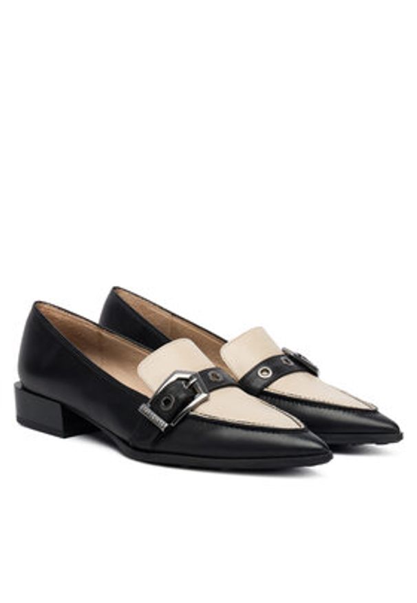 Hispanitas Loafersy BHI254262 Czarny. Kolor: czarny. Materiał: skóra