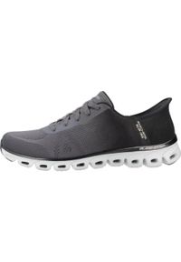 skechers - Tenisówki Skechers Glide-step Excite. Kolor: szary. Model: Skechers Sport. Sport: turystyka piesza