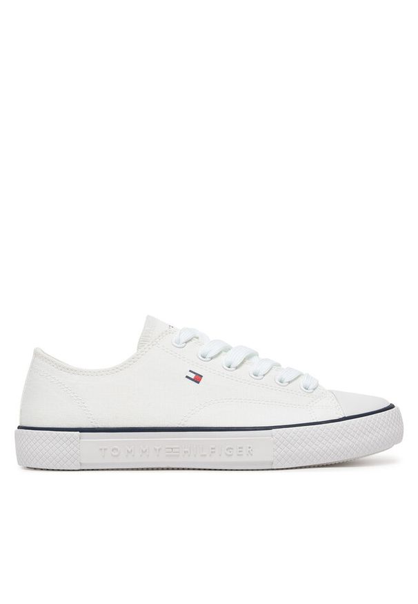 TOMMY HILFIGER - Trampki Tommy Hilfiger. Kolor: biały