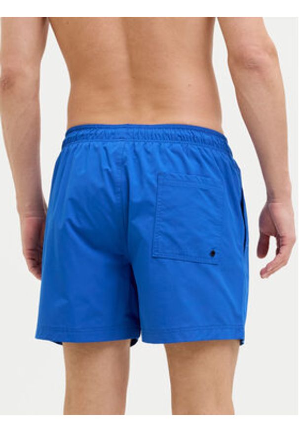 Jack & Jones Szorty kąpielowe Maui 12272776 Niebieski Regular Fit. Kolor: niebieski. Materiał: syntetyk