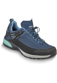 Buty trekkingowe damskie MEINDL Speed Trail Lady GTX, z membraną Gore-Tex. Kolor: niebieski. Styl: sportowy