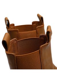 Badura Botki 222FW34 Brązowy. Kolor: brązowy. Materiał: skóra #5