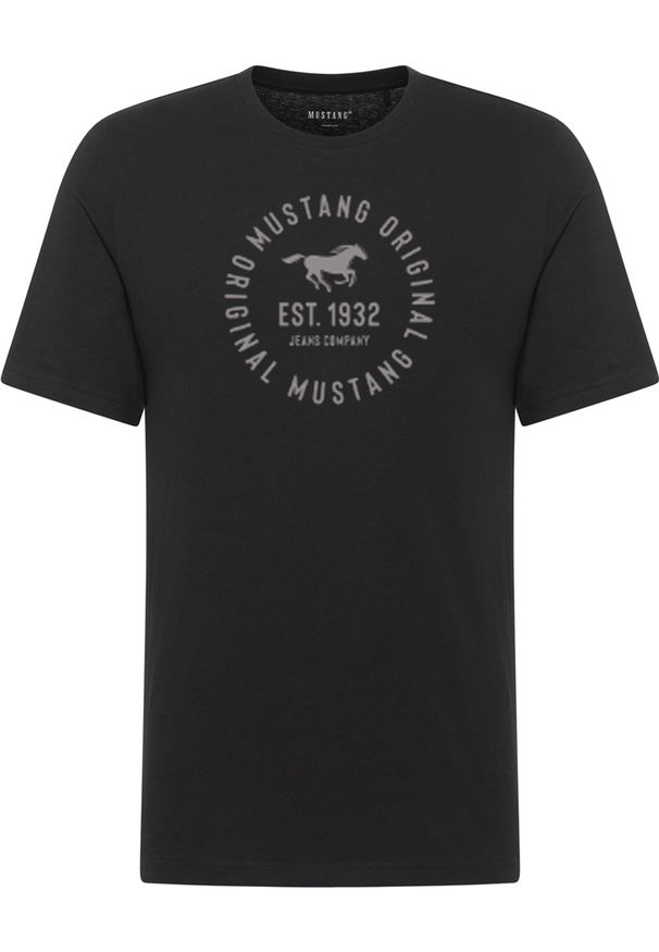 Męski T-Shirt Mustang Style Alex Black 1017992 4142