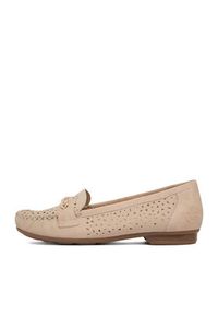 Rieker Mokasyny CEO-40068-61 Beżowy. Kolor: beżowy. Materiał: nubuk, skóra #4
