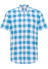 Męska koszula Mustang Style Berkeley Blue Big Vichy Check 1016471 12737 #4