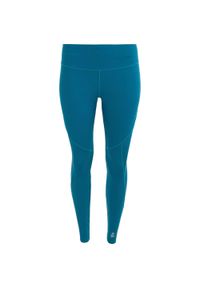 ELEVN - Legginsy damskie Athl DPT Sibilla. Stan: podwyższony. Kolor: niebieski. Materiał: materiał. Sport: fitness #1