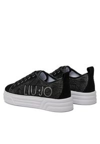 Liu Jo Sneakersy Cleo 26 BA4065 PX373 Czarny. Kolor: czarny. Materiał: zamsz, skóra #5