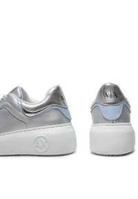 Armani Exchange Sneakersy XDX108 XV892 U279 Srebrny. Kolor: srebrny. Materiał: skóra #4