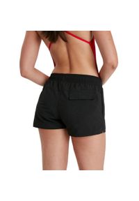 Speedo - Damskie Spodenki Kąpielowe Essential. Kolor: czarny. Długość: krótkie