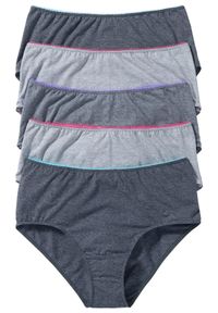 bonprix - Figi maxi (5 par). Kolor: szary #1