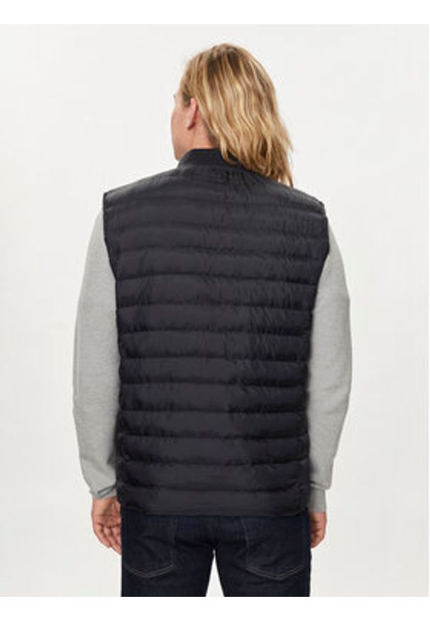 GANT - Gant Kamizelka 7006301 Czarny Regular Fit. Kolor: czarny. Materiał: syntetyk