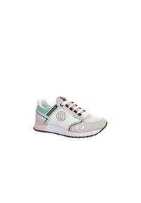 Buty do chodzenia damskie Colmar Travis Sport. Zapięcie: sznurówki. Kolor: biały, wielokolorowy. Materiał: zamsz, materiał, syntetyk, guma. Szerokość cholewki: normalna. Sport: turystyka piesza