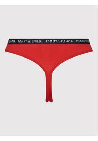 TOMMY HILFIGER - Tommy Hilfiger Komplet 3 par stringów UW0UW02829 Kolorowy. Materiał: bawełna. Wzór: kolorowy #3