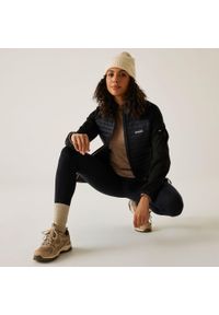 Regatta - Kurtka damska hybrydowa Clumber. Kolor: czarny. Materiał: puch. Sport: turystyka piesza #1