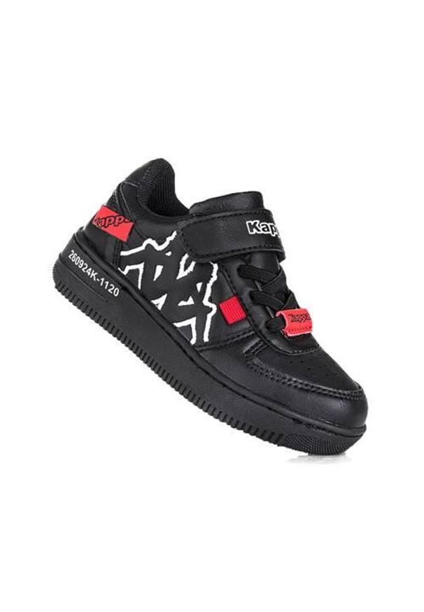 Buty do chodzenia dla dzieci Kappa Bash OL K. Zapięcie: rzepy. Kolor: czarny. Materiał: syntetyk, materiał. Szerokość cholewki: normalna. Sport: turystyka piesza