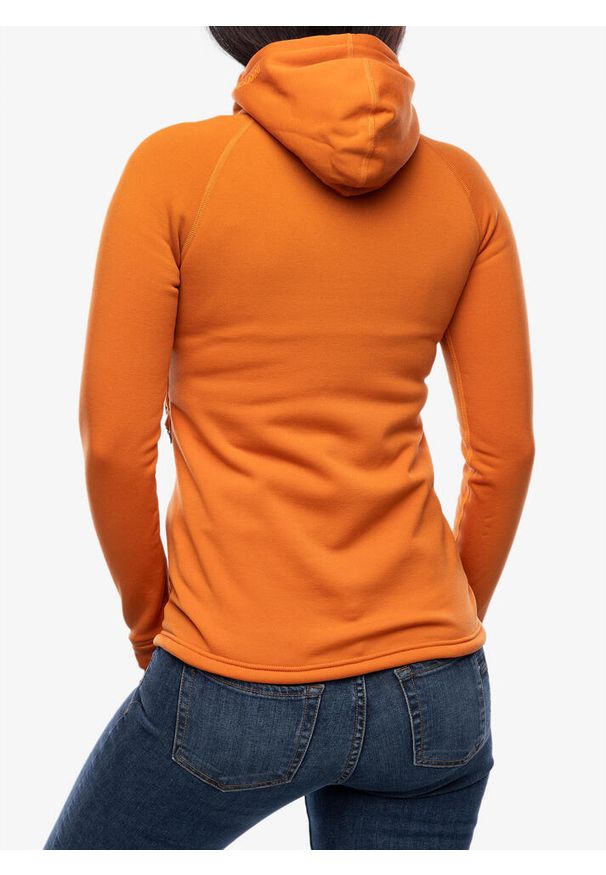 Bluza trekkingowa damska Houdini Power Houdi. Kolor: pomarańczowy. Sezon: zima. Sport: narciarstwo
