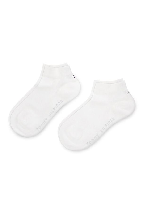 TOMMY HILFIGER - Skarpety krótkie Tommy Hilfiger. Kolor: biały