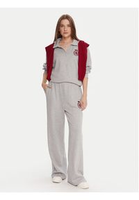 TOMMY HILFIGER - Tommy Hilfiger Bluza UW0UW06078 Szary Regular Fit. Kolor: szary. Materiał: bawełna