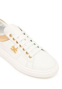 Elisabetta Franchi Sneakersy F4A9-E0506-0092 D Biały. Kolor: biały. Materiał: materiał #4