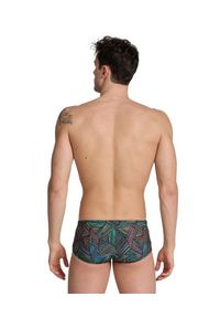 Kąpielówki męskie spodenki kąpielowe treningowe basen Arena Low Waist. Kolor: czerwony, zielony, wielokolorowy