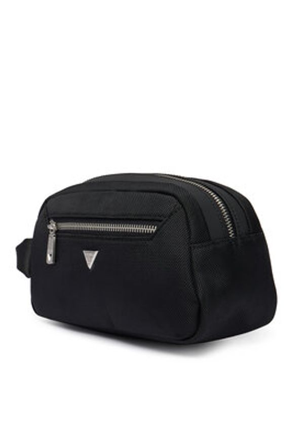 Guess Kosmetyczka PMBEHN P6161 Czarny. Kolor: czarny. Materiał: materiał