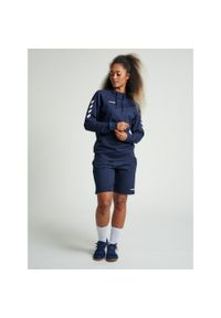 Bluza sportowa z kapturem damska Hummel Go Cotton Hoodie Woman. Typ kołnierza: kaptur. Kolor: niebieski