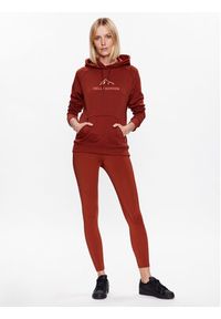 Helly Hansen Bluza 62936 Brązowy Regular Fit. Kolor: brązowy. Materiał: bawełna